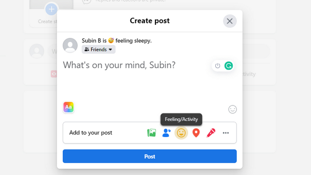 ఫేస్బుక్ భావన లేదా కార్యాచరణ